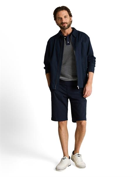 navy offwhite stripe
