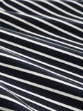 navy offwhite tee stripe