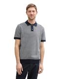 navy white fancy stripe