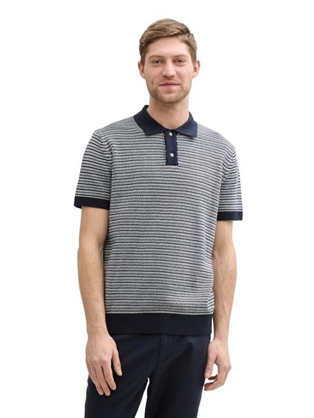 navy white fancy stripe