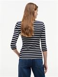 NEW CODY SLIM BOAT-NK 3/4SLV nos breton desert sky- ecru