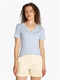 NEW SLIM CODY V-NECK SS breezy blue