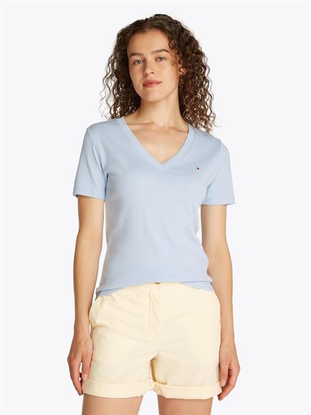 NEW SLIM CODY V-NECK SS breezy blue