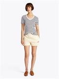 NEW SLIM CODY V-NECK SS breton dark night navy stp