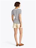 NEW SLIM CODY V-NECK SS breton dark night navy stp