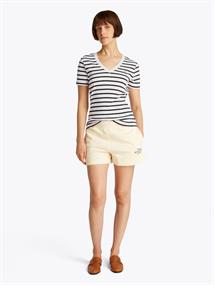 NEW SLIM CODY V-NECK SS breton dark night navy stp