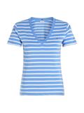 NEW SLIM CODY V-NK SS breton stp- blue spell- ecru