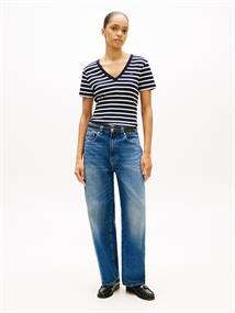 NEW SLIM CODY V-NK SS nos breton desert sky- ecru