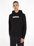 NEW YORK BOX LOGO HOODIE ck black