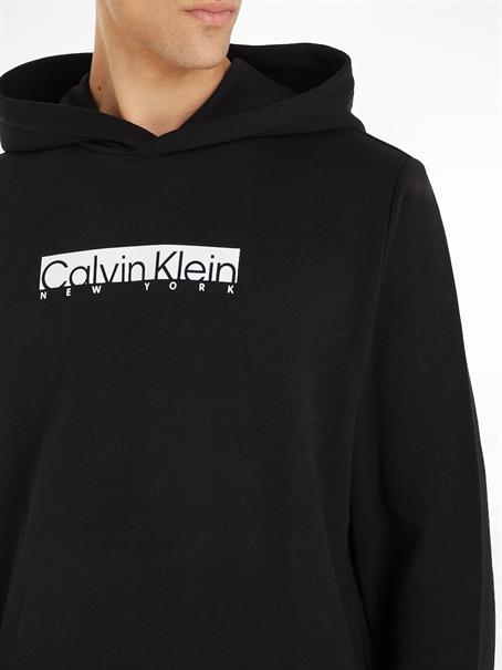 NEW YORK BOX LOGO HOODIE ck black