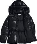 NEW YORK GLOSS PUFFER JACKET desert sky