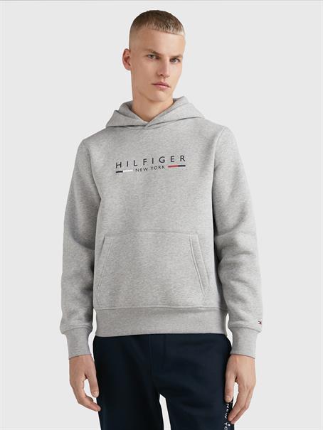 New York Hoodie grey