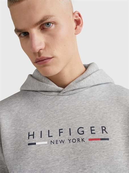 New York Hoodie grey