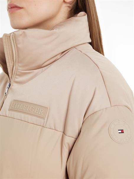 NEW YORK PUFFER MAXI merino beige