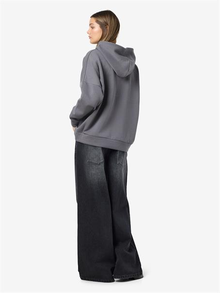 NMALDEN L/S LOOSE HOODIE JRS NOOS charcoal gray