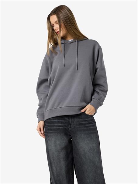 NMALDEN L/S LOOSE HOODIE JRS NOOS charcoal gray
