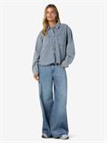 NMALVA L/S DENIM SH SHCKET AZ452LB NOOS light blue denim