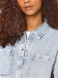 NMALVA L/S DENIM SHACKET AZ352LB NOOS light blue denim