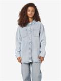 NMALVA L/S DENIM SHACKET AZ352LB NOOS light blue denim