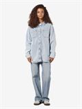 NMALVA L/S DENIM SHACKET AZ352LB NOOS light blue denim