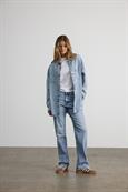 NMALVA L/S DENIM SHACKET AZ352LB NOOS light blue denim