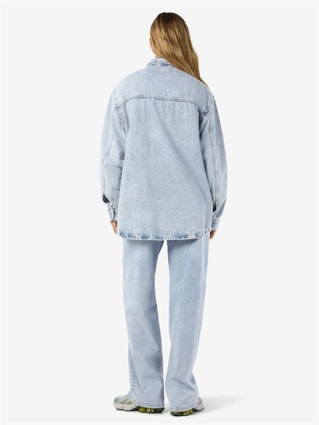 NMALVA L/S DENIM SHACKET AZ352LB NOOS light blue denim
