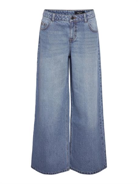 NMANDY LW DAD JEANS VI552MB APJ NOOS medium blue denim