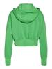 NMARYA L/S ZIP HOODIE JRS irish green