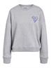 NMARYA O-NECK SWEAT JRS light grey melange