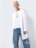 NMASTA L/S SHIRT DRESS FWD bright white