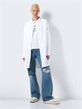 NMASTA L/S SHIRT DRESS FWD bright white