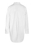 NMASTA L/S SHIRT DRESS FWD bright white