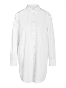 NMASTA L/S SHIRT DRESS FWD bright white