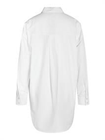 NMASTA L/S SHIRT DRESS FWD bright white