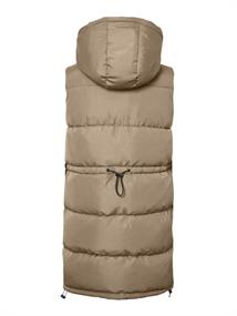 NMAURORA HOOD VEST NOOS hellbraun2