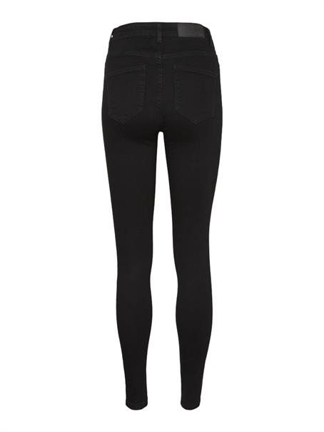NMCALLIE HW SKINNY BLACK JEANS FWD NOOS black denim