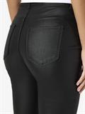 NMCALLIE HW SKINNY COATED PANTS NOOS black