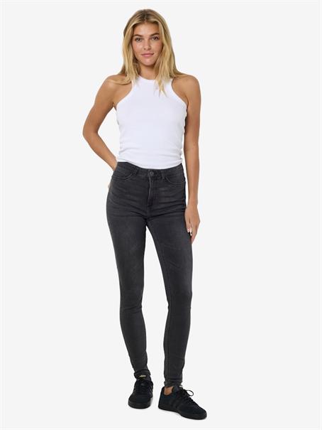 NMCALLIE HW SKINNY JEAN VI508MG FWD NOOS medium grey denim