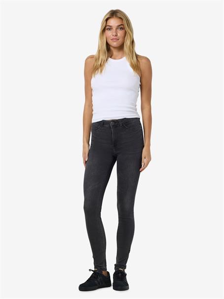 NMCALLIE HW SKINNY JEAN VI508MG FWD NOOS medium grey denim