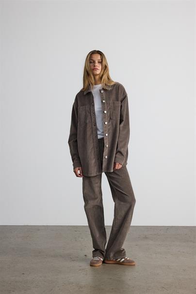 NMCORD ALVA L/S SHACKET morel