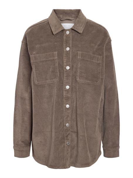 NMCORD ALVA L/S SHACKET NOOS morel
