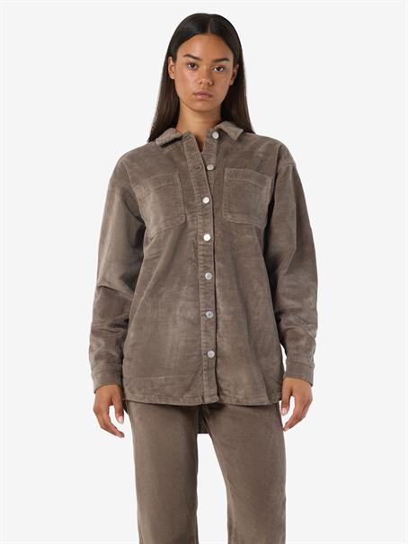 NMCORD ALVA L/S SHACKET NOOS morel