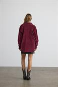NMCORD ALVA L/S SHACKET NOOS windsor wine