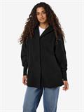 NMCOZY L/S LONG SHACKET W HOOD JRS NOOS black
