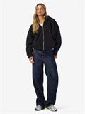 NMCUDDLE CROP HOOD JACKET NOOS black