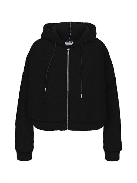 NMCUDDLE CROP HOOD JACKET NOOS black