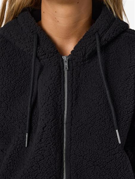 NMCUDDLE CROP HOOD JACKET NOOS black