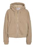 NMCUDDLE CROP HOOD JACKET NOOS white pepper