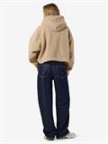 NMCUDDLE CROP HOOD JACKET NOOS white pepper