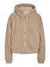 NMCUDDLE CROP HOOD JACKET NOOS white pepper
